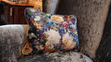 Cushion Lamour Royal Garden Sapphire Small Bolster (43 x 33cm)