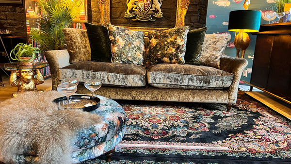 Lamour 4 Seater Sofa Eternity Moonstone (226 x 99 x 84cm)