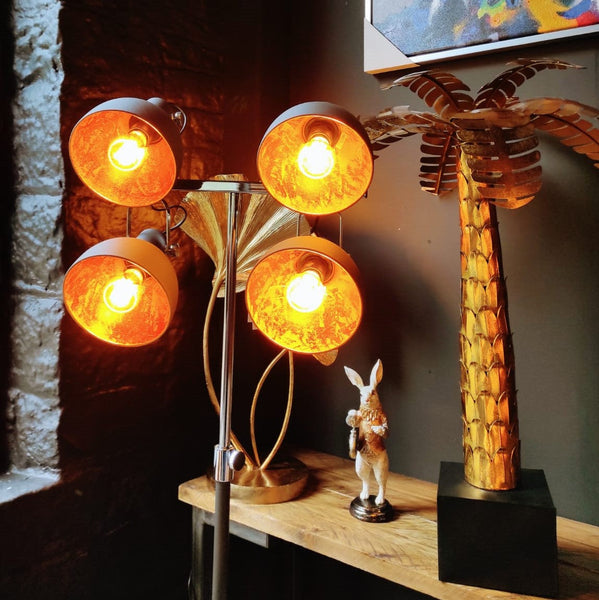 Floor Lamp Sun Quad on Tripod (60 x 60 x 168cm)